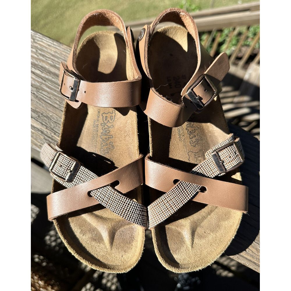 Birki's Birkenstock Tan Leather Sandals Size 6